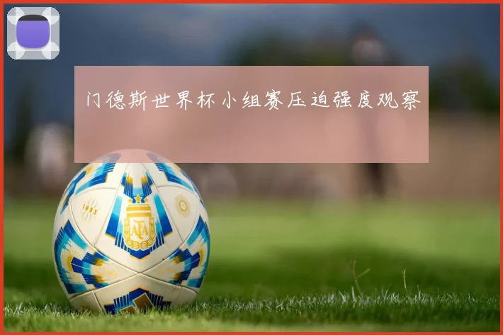 门德斯世界杯小组赛压迫强度观察